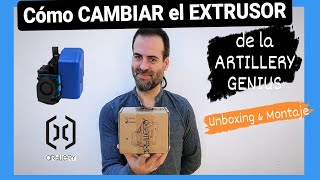 🔎💡ANÁLISIS del EXTRUSOR de la ARTILLERY GENIUS💡🔍 Características y montaje [upl. by Namzzaj]