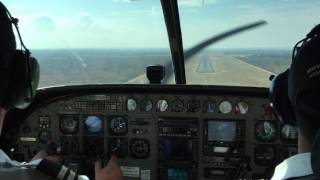 Landing at Livingstone airport Zambia [upl. by Yelraf]