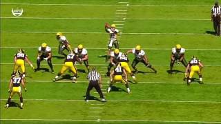 091716 Game Highlights  NDSU Bison vs Iowa Hawkeyes [upl. by Ahsirahc]