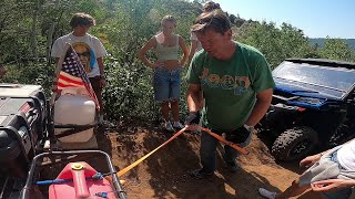 Family Stranded in the Wild  SxS OffRoad Recovery [upl. by Owen]