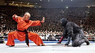 Ninja VS Kung Fu Master Shaolin  Dont Mess With Shaolin Monk [upl. by Shirl36]