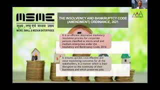 Pre  packaged Insolvency Resolution process for MSME corporates  Part I [upl. by Acined]