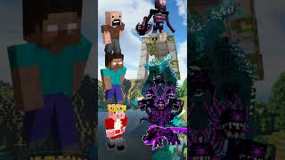 Notch and Herobrine and technoblade vs mutant mobs and entities [upl. by Lesoj]