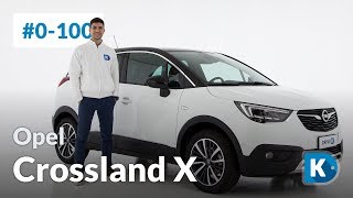 Nuova Opel Crossland X monovolume 2018 da 0 a 100 [upl. by Tace372]