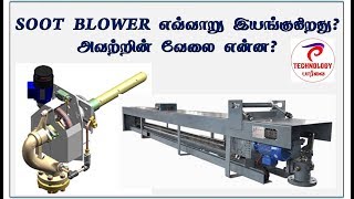 What is SOOT BLOWER  Types  Working  தமிழ்  TECHNOLOGY PAARVAI [upl. by Zephan]