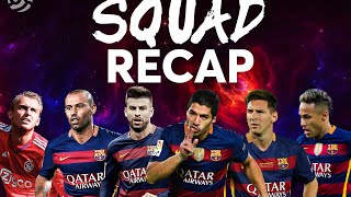 The FC Barcelona Squad 20162017  Ready for the Treble [upl. by Cinimod175]