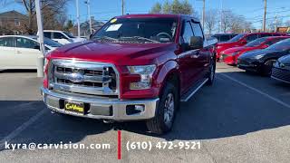 2016 Ford F150 Low Miles  Carvision [upl. by Longfellow596]