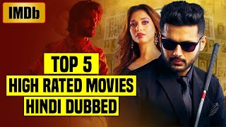 Top 5 Highest Rated South Indian Hindi Dubbed Movies on IMDb 2024  Part 27 [upl. by Anaiek795]