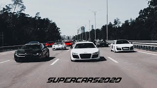 Автопробег Super Cars Run Kiev Ukraine SCR 2020 [upl. by Mellen610]