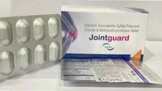 Jointguard Tablets Diacerein Glucosamine Sultate Potassium Chloride amp Methylsulfonylmethane Tablets [upl. by Ayatnohs]