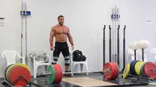 Klokov 190kg thruster [upl. by Gus]