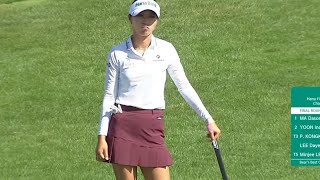 Lydia Ko Minjee Lee and Eila Galitsky 2024 Hana Financial Final Round [upl. by Marchak501]