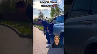 BONGKAR PASANG MESIN MOBIL⁉️ automobile funny toycar toys rccar boriskatefamily comedy [upl. by Einahpats]