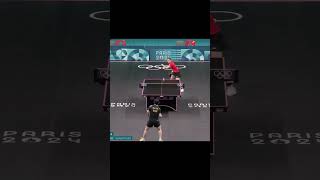 Cheng Meng vs Sun Yingsha best point paris2024 chengmeng sunyingsha wtt tabletennis short [upl. by Henden]