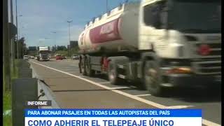 Cómo adherir el telepase único para abonar en todas las autopistas [upl. by Ecidnacal600]