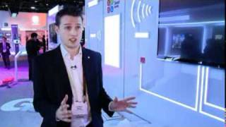 LG Smart Share Demo at CES 2011 [upl. by Etnaihc190]