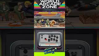 Ken vs Guile Final Round Tough Round Street Fighter II Fightcade Online Versus arcade shorts [upl. by Eynaffit713]