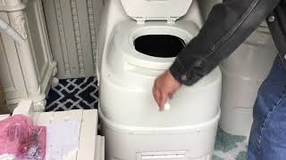 Sun Mar Composting Toilet Components Update [upl. by Orips164]