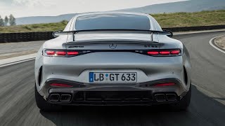 New MERCEDESAMG GT 2024  EXHAUST sound amp DRIVING [upl. by Christiansen]