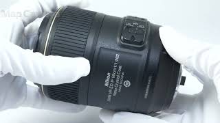 Nikonニコン AFS VR MicroNikkor 105mm F28G IFED 美品 [upl. by Enellek]