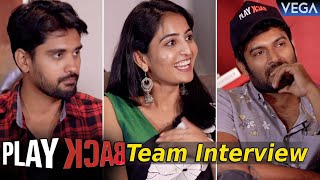 PlayBack Movie Team Exclusive Interview  Dinesh Tej  Ananya Nagalla  Hari Prasad  PlayBackMovie [upl. by Adrien]