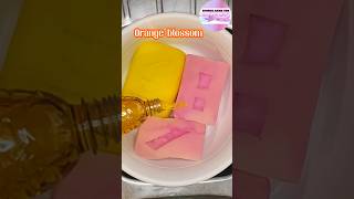 ASMR First sponge squeezes 🍊 Orange blossom floor cleaner shorts spongesqueeze sponges squeeze [upl. by Shishko]