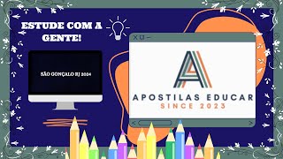 Apostila Prefeitura de São Gonçalo RJ 2024 Auxiliar de Creche [upl. by Mcgurn873]