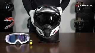 NEXX Helmets XD1  Video Tutorial  How to Place the Quick Strap Support [upl. by Myrta]