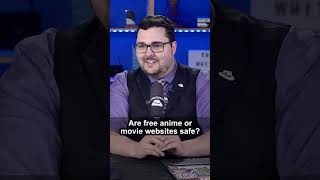 Are free anime or movie websites safe  Student QampA [upl. by Proud]