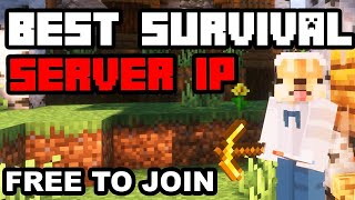 Best Minecraft SURVIVAL Server to Join in 2024 121 [upl. by Herby930]