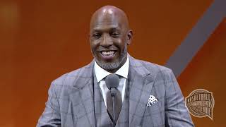 Chauncey Billups Basketball Hall of Fame Enshrinement Speech [upl. by Ttennaj]