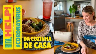 Salada de beterraba e brócolis com castanha  Rita Lobo ao vivo  Da cozinha de casa [upl. by Meir]