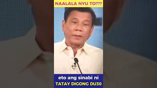 Eto ang sabi ni tatay du30 [upl. by Euginomod]