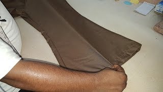 Bell Bottom Pants Stitching Very Easy Method [upl. by Moynahan]