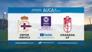 Dépor ABANCA  Granada CF ofrecido por Auga de Parada [upl. by Ettedanreb]