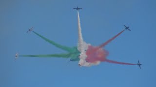 FRECCE TRICOLORI  ALASSIO AIR SHOW 2022 [upl. by Eyllom]