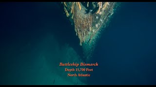 Wreck Of The KMS Bismarck 4K [upl. by Aisela]