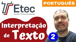 VESTIBULINHO ETEC 2025 🚀 Prova PORTUGUÊS etec 2024 portuguesIF [upl. by Lemay]