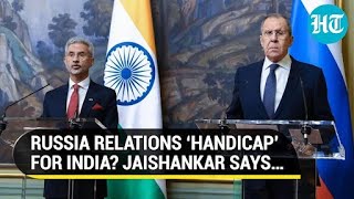 In Russia Jaishankar Defends Relations With Moscow Amid Western Criticism ‘Global Order Has To…’ [upl. by Repsihw]