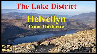 Helvellyn from Thirlmere Lake District 2nd January 2019 [upl. by Dyol]