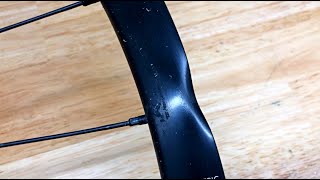 How To Fix A Dented Bike Rim [upl. by Atiral451]