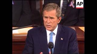 President George W Bush addresses a Joint Congress about the War on Terror [upl. by Fusco]