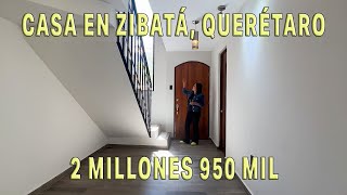 Casa en Zibatá Querétaro 2 millones 950 mil pesos  Q2F214 [upl. by Huberman]