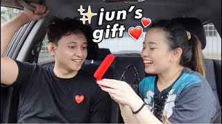 JUNS SURPRISE GIFT 🥺❤️ Monthsary Date Gym Day amp Wisdom Tooth Operation  Hazel Quing [upl. by Enobe]