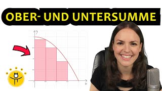 Untersumme Obersumme berechnen – Rechtecksummen Integral [upl. by Mead922]