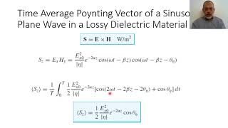 Chapter 11j Poynting Vector in Different Types of Media [upl. by Ateloj535]