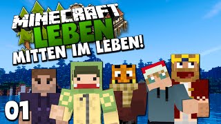 AUFTAKT EINES NEUEN ABENTEUERS  Stadtführung mit Unge ✪ Minecraft LEBEN  Paluten [upl. by Nahtanod]