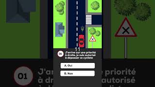 Code de la route Quiz Priorité à droite [upl. by Pitt]