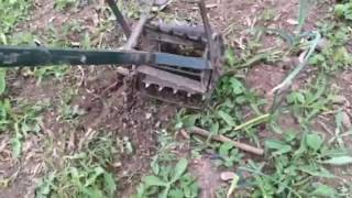 Roho garden weeder in action [upl. by Cressler824]