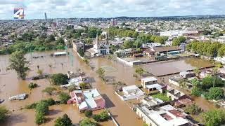 En 24 horas el río podría llegar a los 820 metros frente a Paysandú [upl. by Attirb]